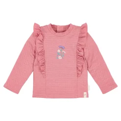 Little Dutch Swim shirt long sleeve - UPF 40 - Pink - Glitter