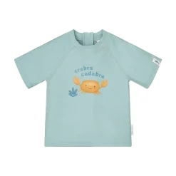 Little Dutch Swim shirt short sleeve - Green Sale