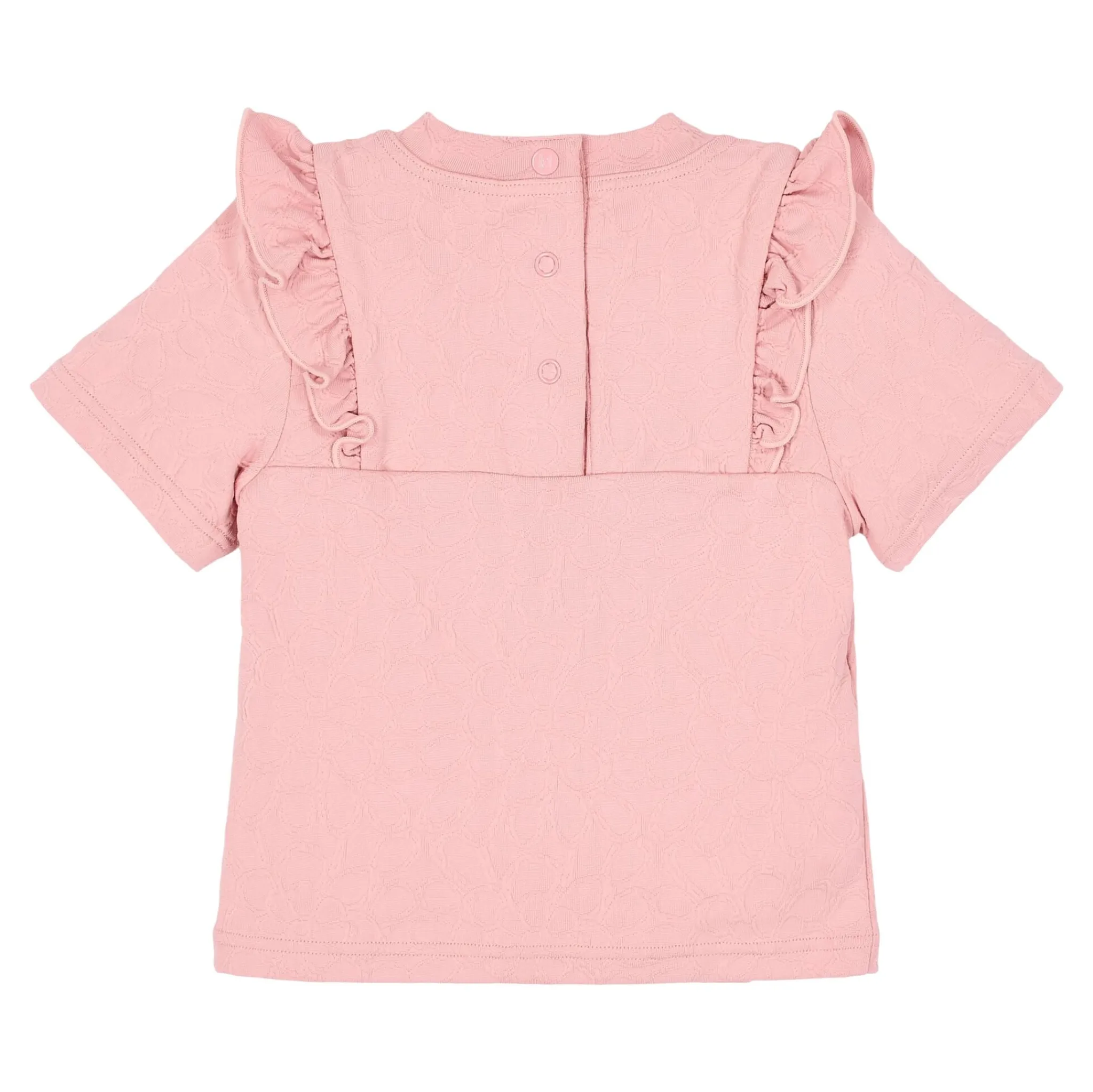 Little Dutch Swim shirt short sleeve - Pink Clearance
