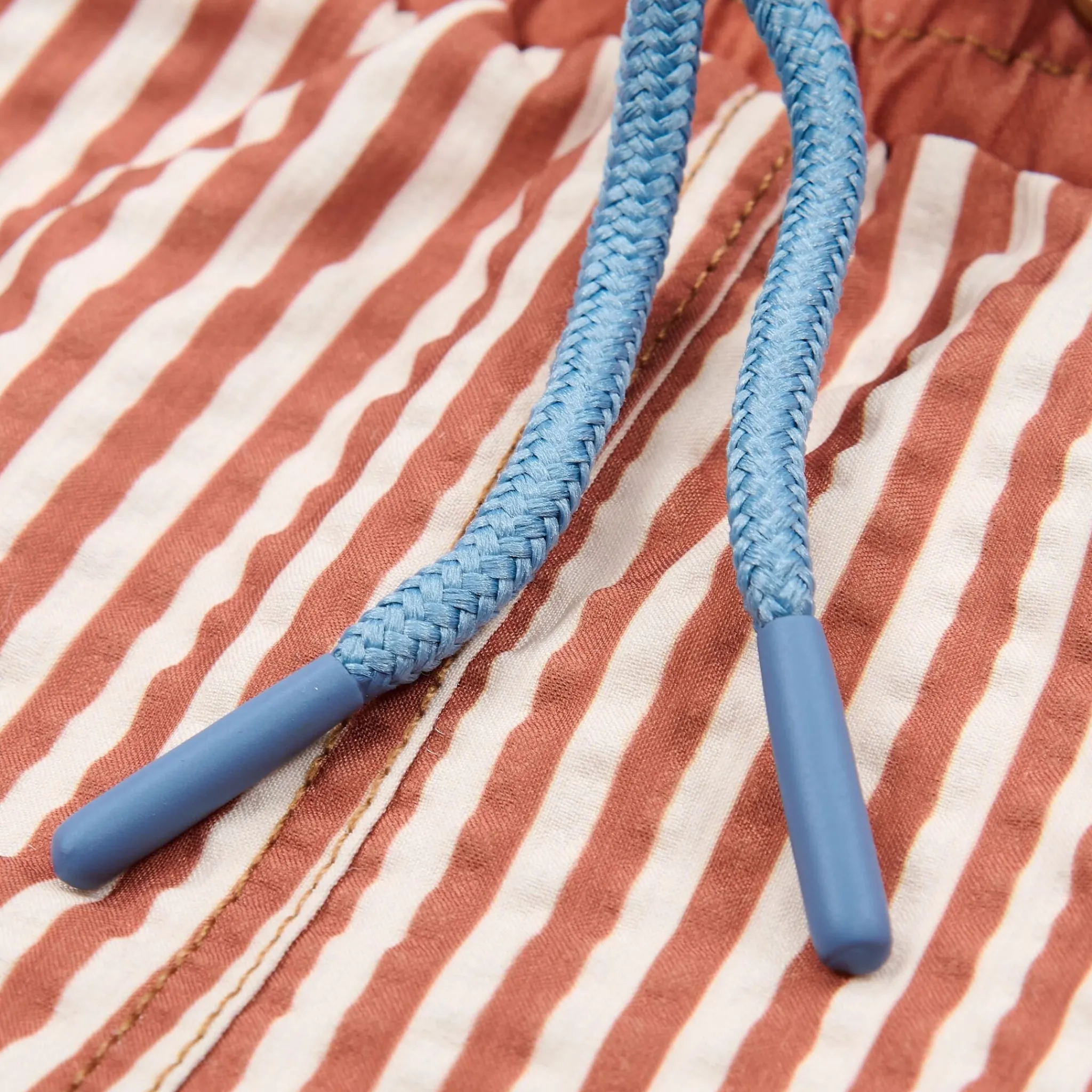 Little Dutch Swim shorts - Brown - Ocean Brown Stripes Outlet