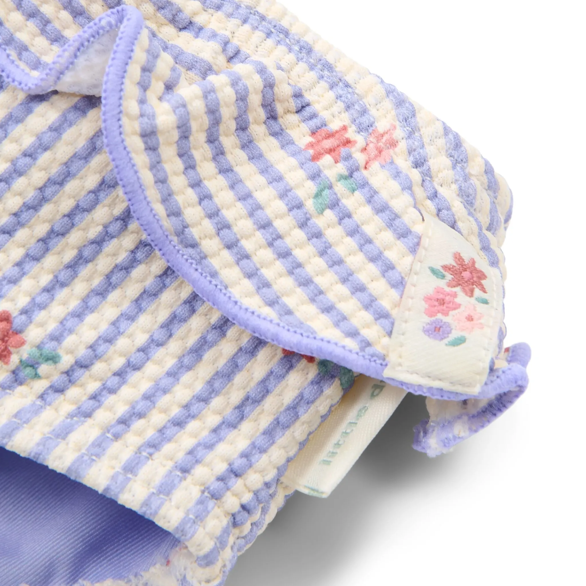 Little Dutch Swim shorts - Purple - Stripes Outlet