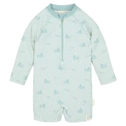 Little Dutch Swimsuit long sleeve - UPF 40 - Green - Ocean Adventure Best