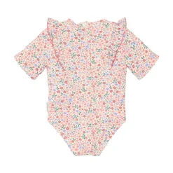 Little Dutch Swimsuit short sleeves - Floral print