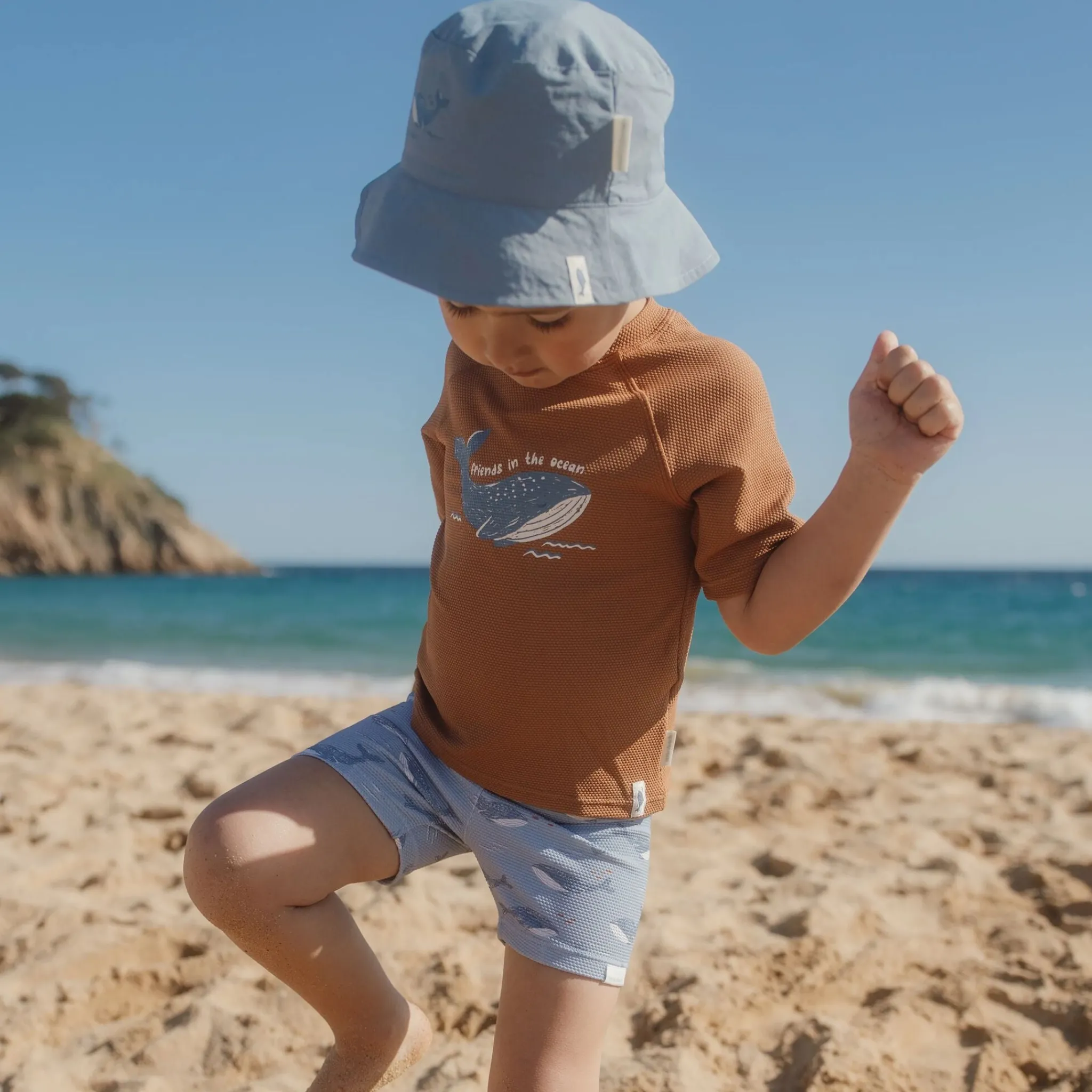 Little Dutch Swim Trunks - Blue - Ocean Splash Sale