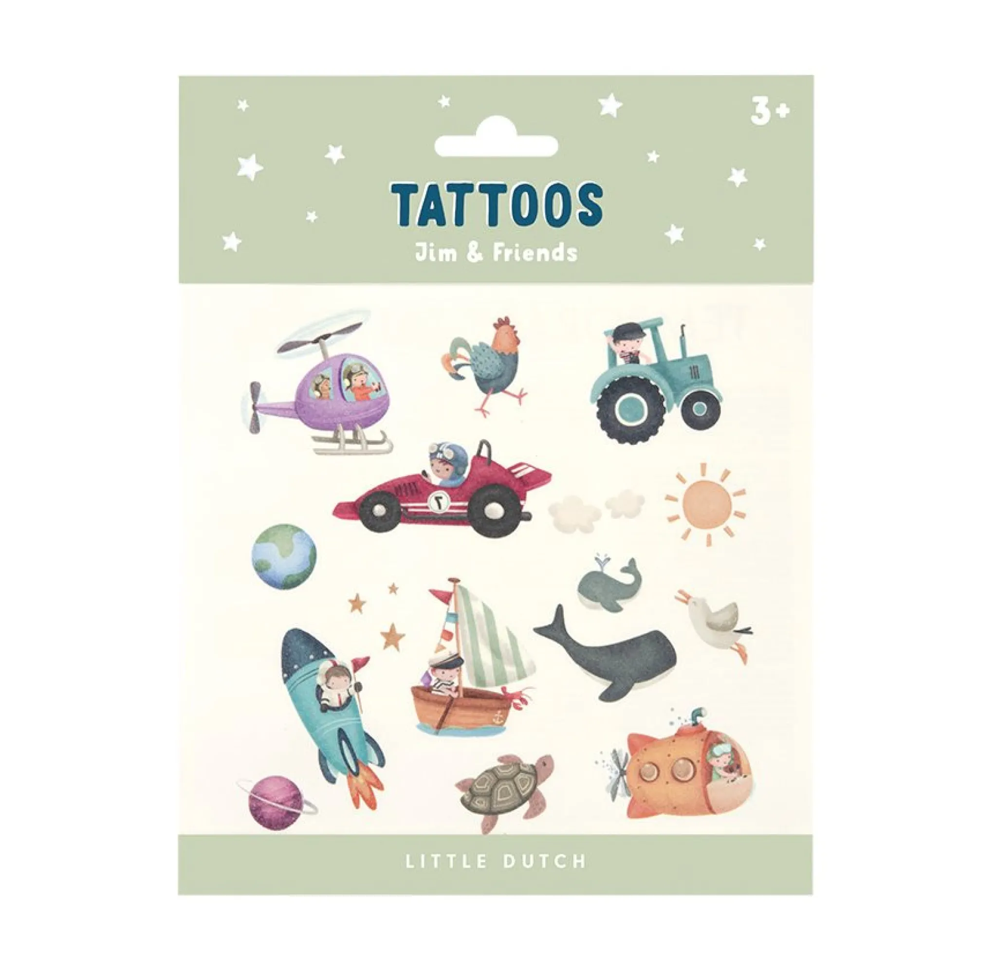 Little Dutch Tattoos Jim & Friends