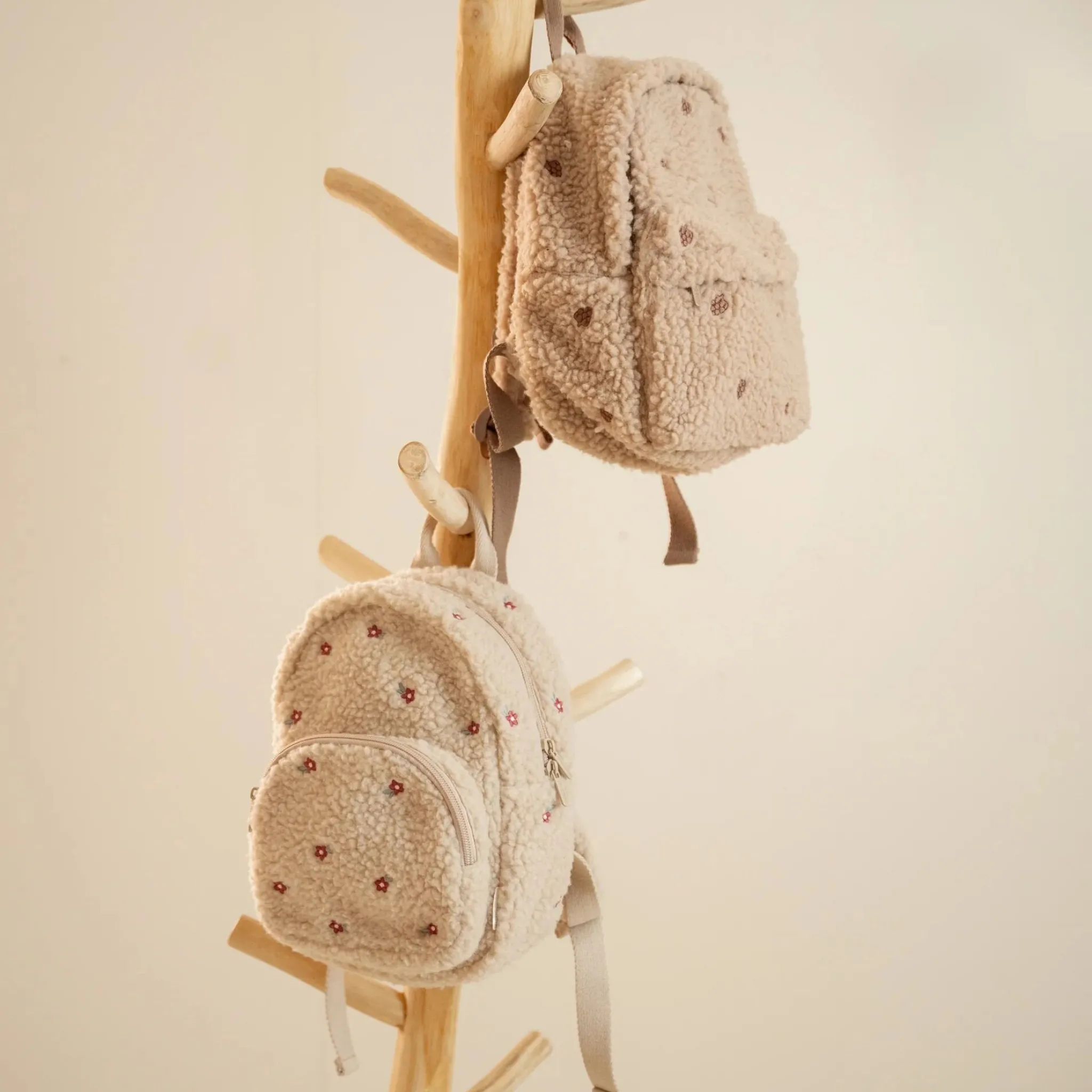 Little Dutch Teddy backpack taupe Best