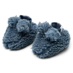 Little Dutch Teddy slippers - Blue - Newborn Naturals Hot