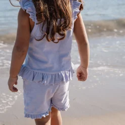 Little Dutch Top and short set - Purple Online