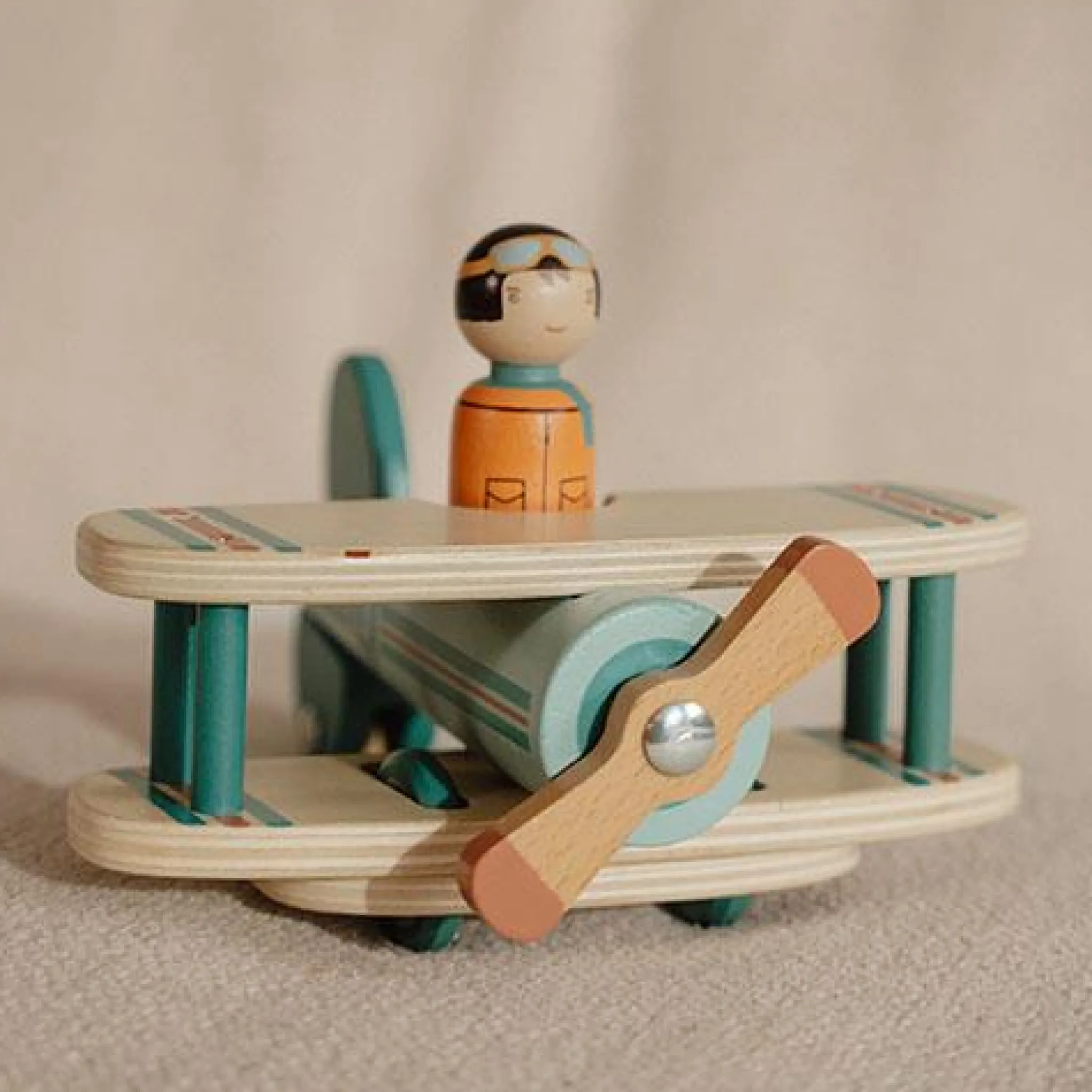 Little Dutch Toy airplane - Multicolored - Essentials Online