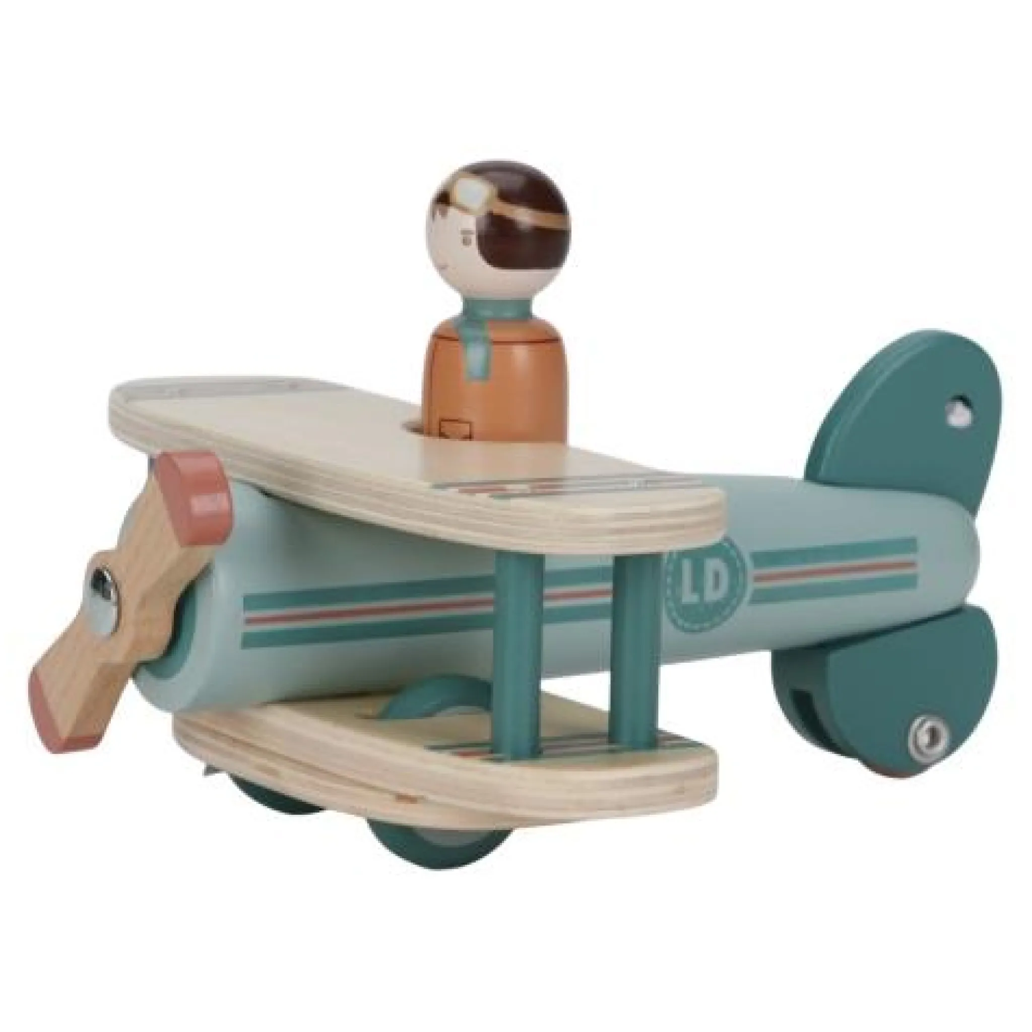 Little Dutch Toy airplane - Multicolored - Essentials Online