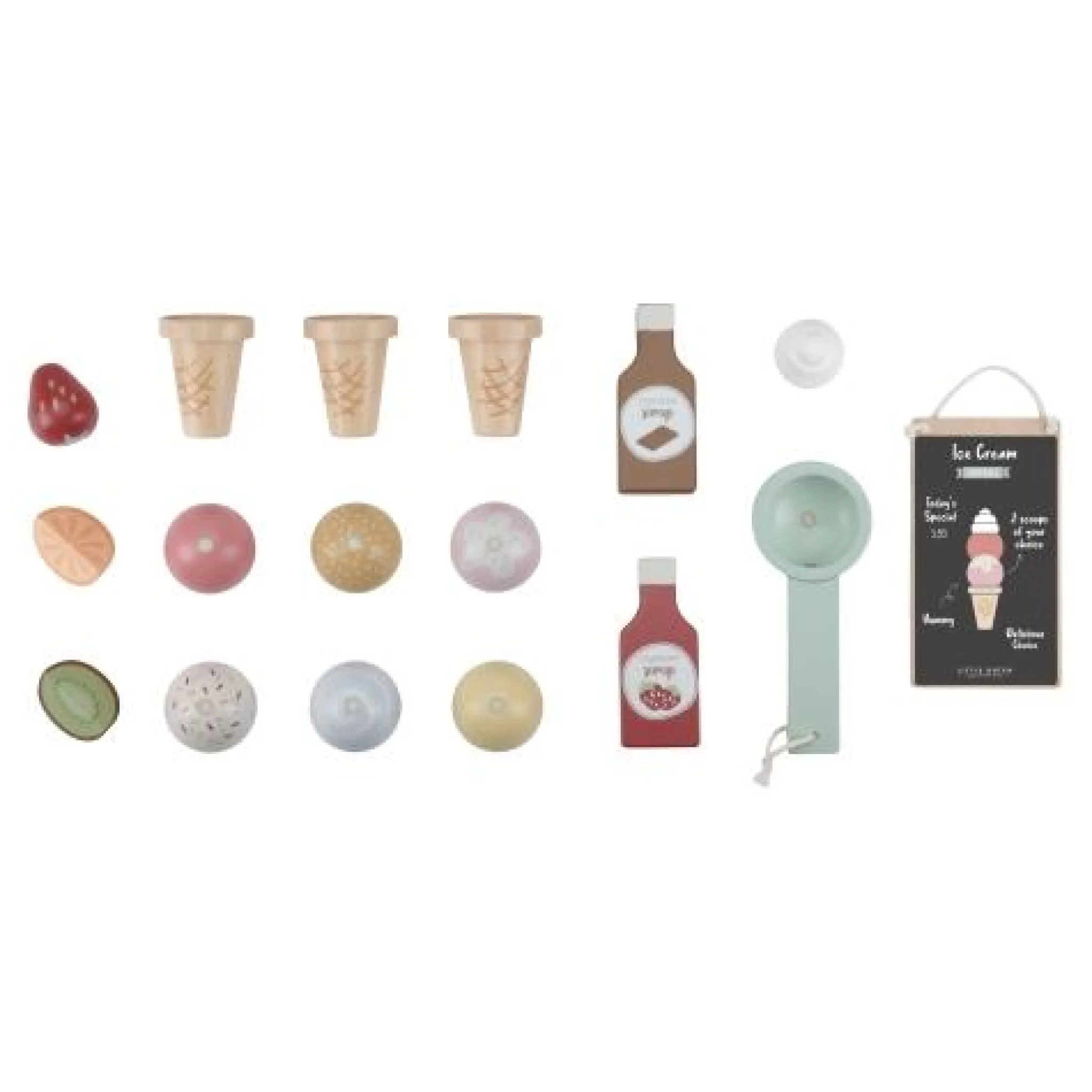 Little Dutch Toy ice cream stand - Multicolored - Essentials Discount