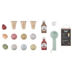Little Dutch Toy ice cream stand - Multicolored - Essentials Discount
