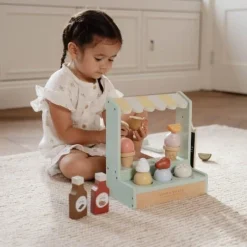Little Dutch Toy ice cream stand - Multicolored - Essentials Discount