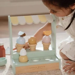 Little Dutch Toy ice cream stand - Multicolored - Essentials Discount