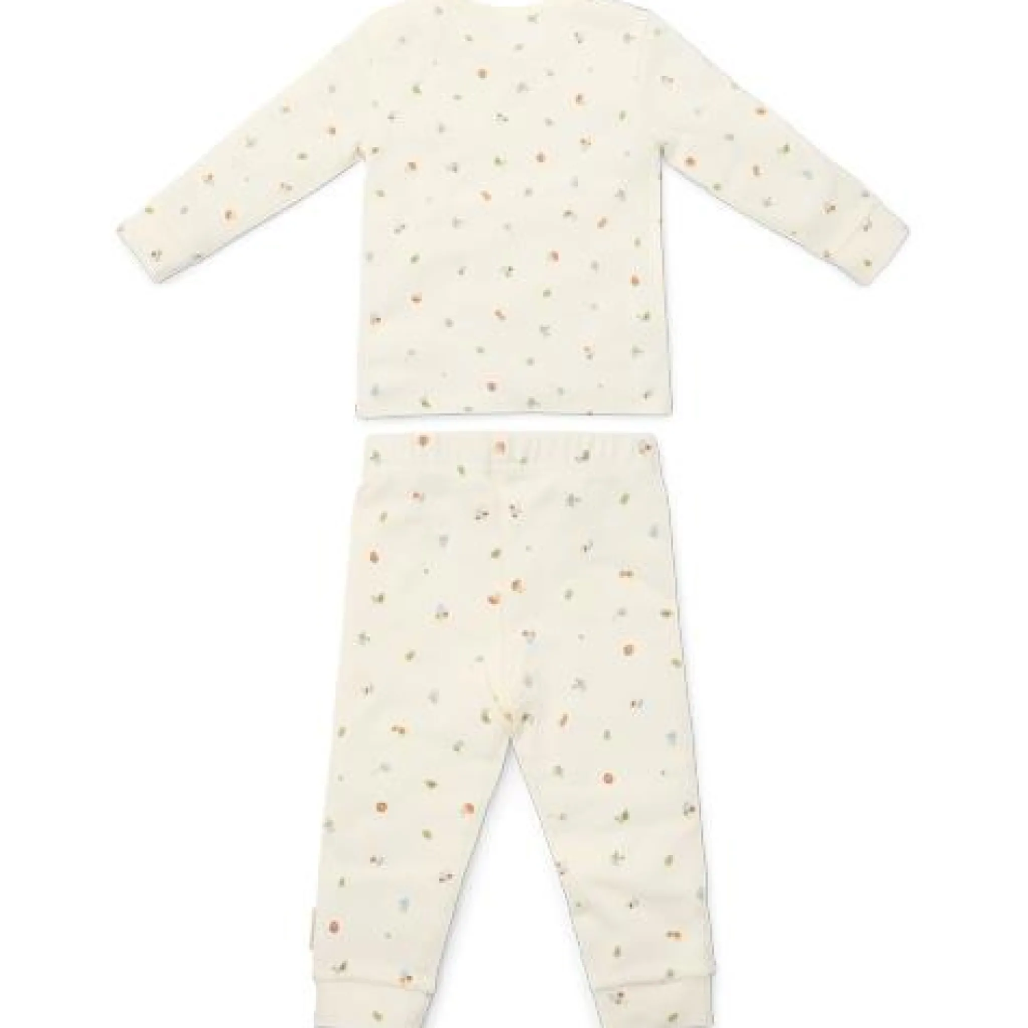 Little Dutch Two-piece pajamas - White - Forest Friends - Forest Treasures New