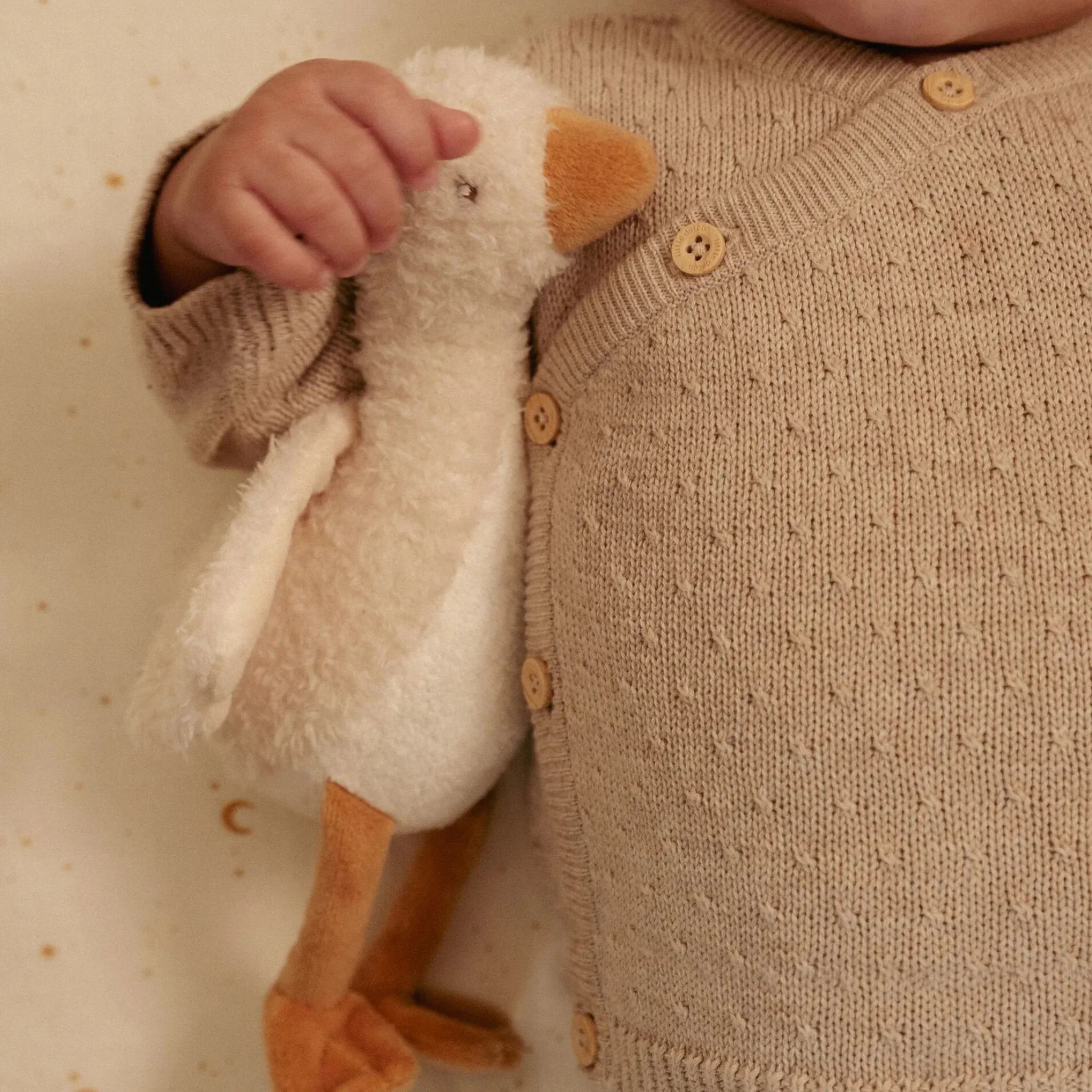 Little Dutch Vest - Beige - Newborn Naturals New