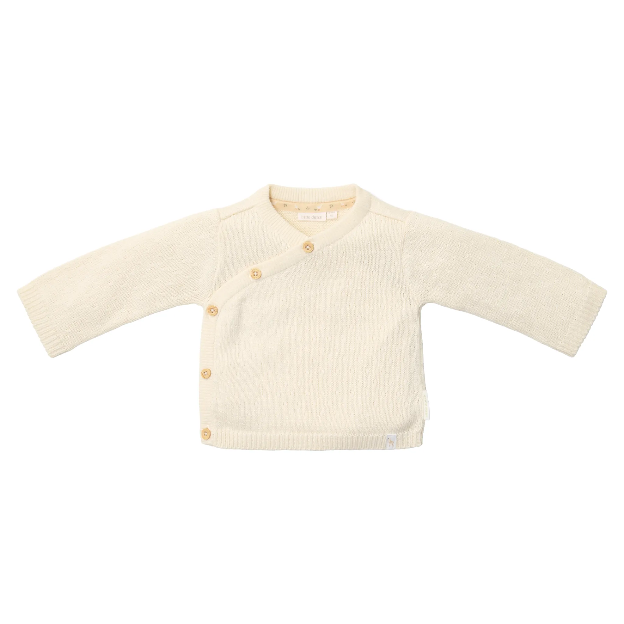 Little Dutch Vest - White - Newborn Naturals New