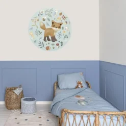 Little Dutch Wallpaper circle - Multicolored - Forest Friends - Forest Wonders Sale