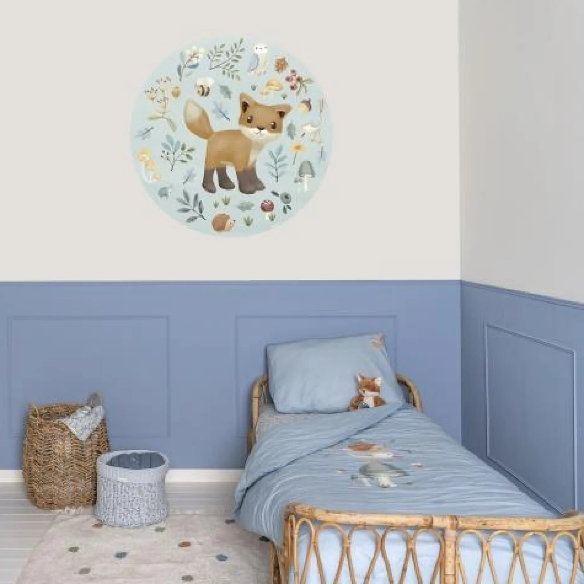 Little Dutch Wallpaper circle - Multicolored - Forest Friends - Forest Wonders Sale