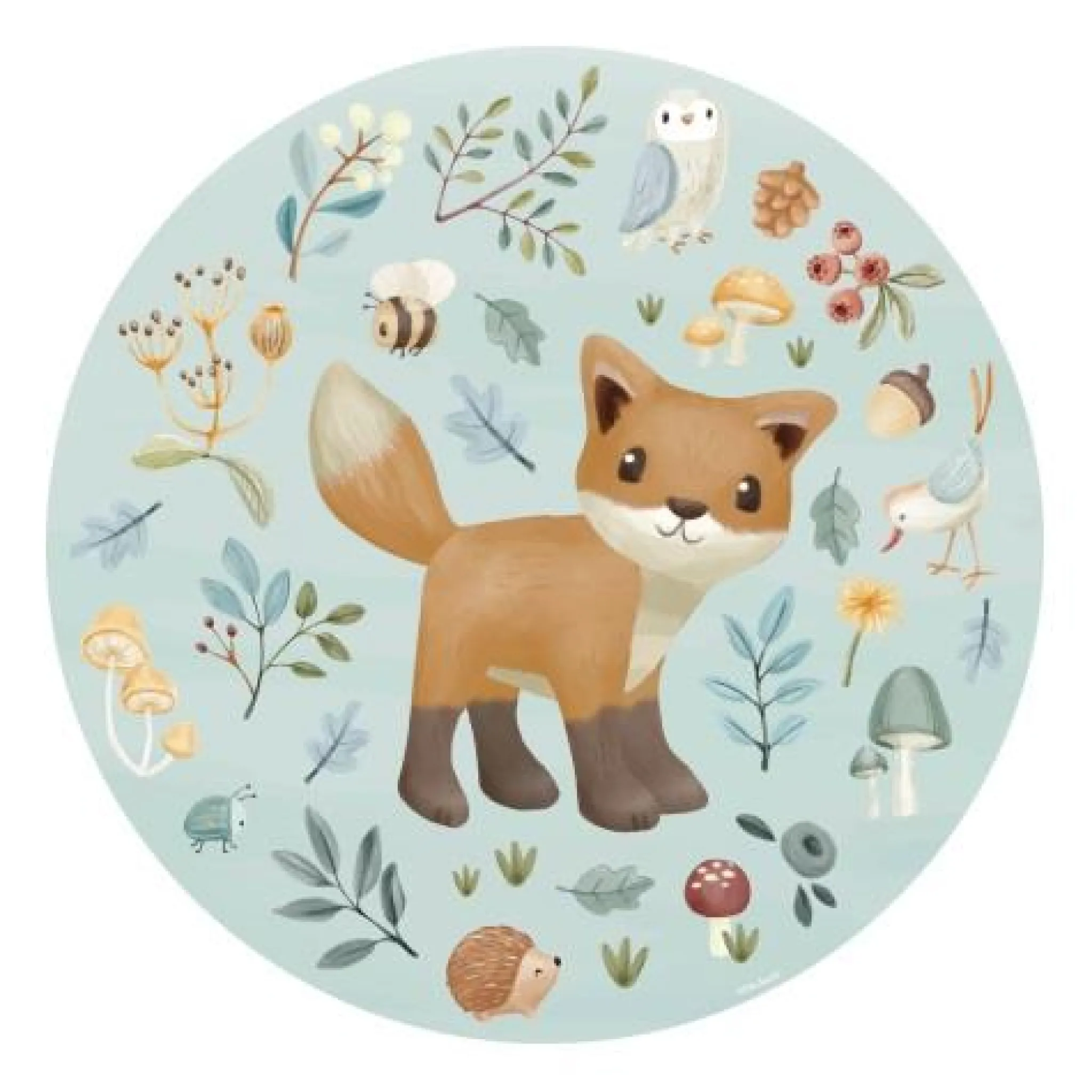 Little Dutch Wallpaper circle - Multicolored - Forest Friends - Forest Wonders Sale
