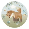 Little Dutch Wallpaper circle - Multicolored - Forest Friends New