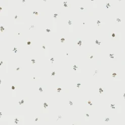 Little Dutch Wallpaper Sample - Multicolored - Forest Friends - Forest Treasures