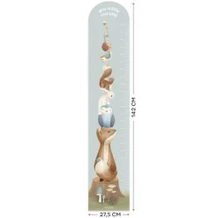 Little Dutch Wall sticker - Multicolored - Forest Friends New