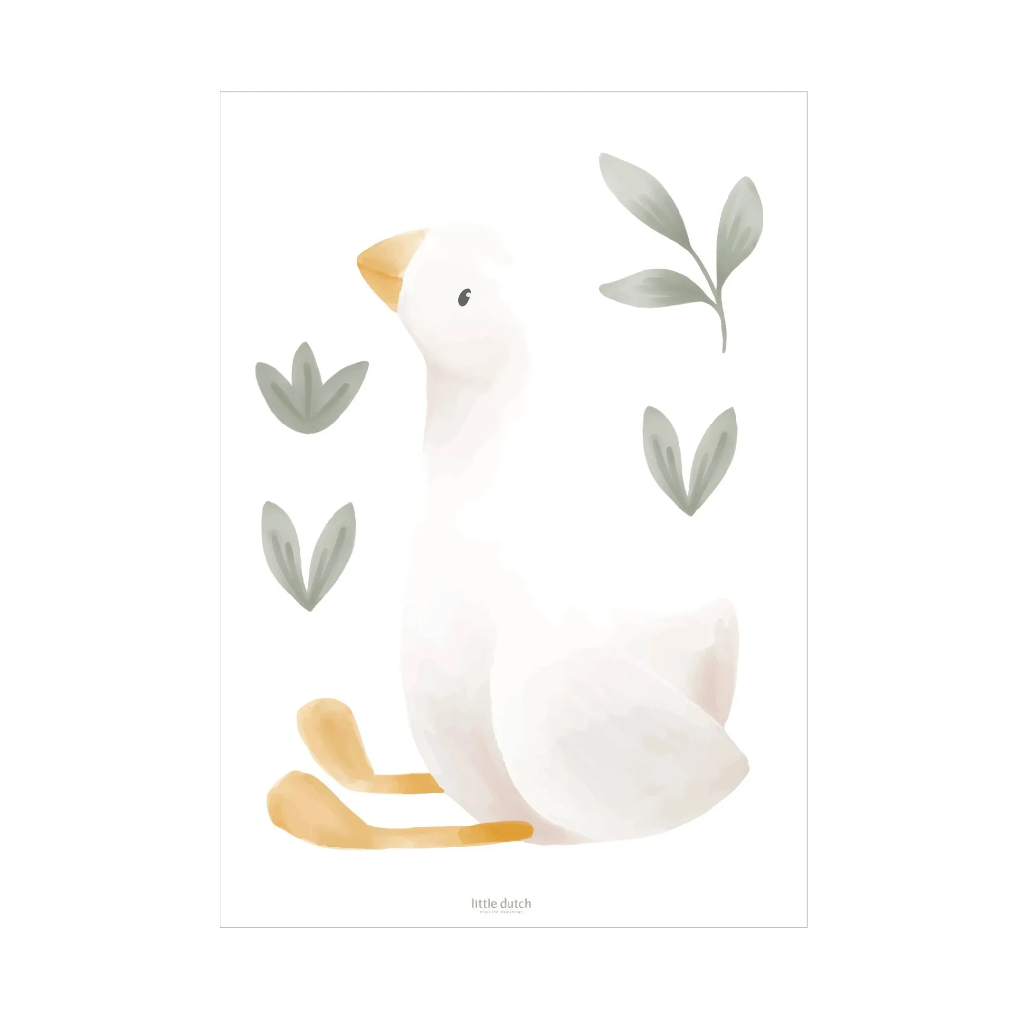 Little Dutch Wall stickers – Green – Little Goose Clearance