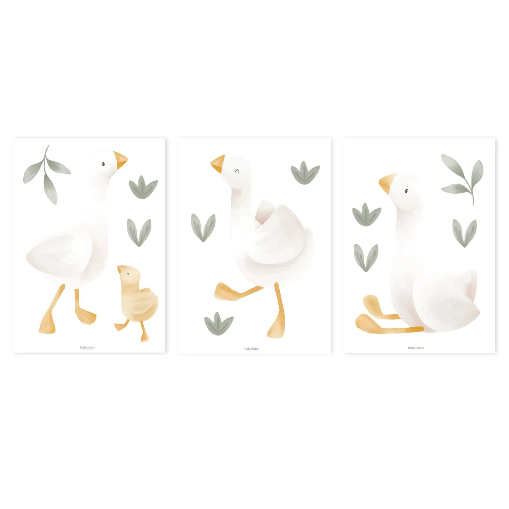 Little Dutch Wall stickers – Green – Little Goose Clearance
