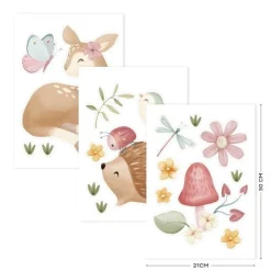 Little Dutch Wall stickers - Multicolored - Fairy Garden Online