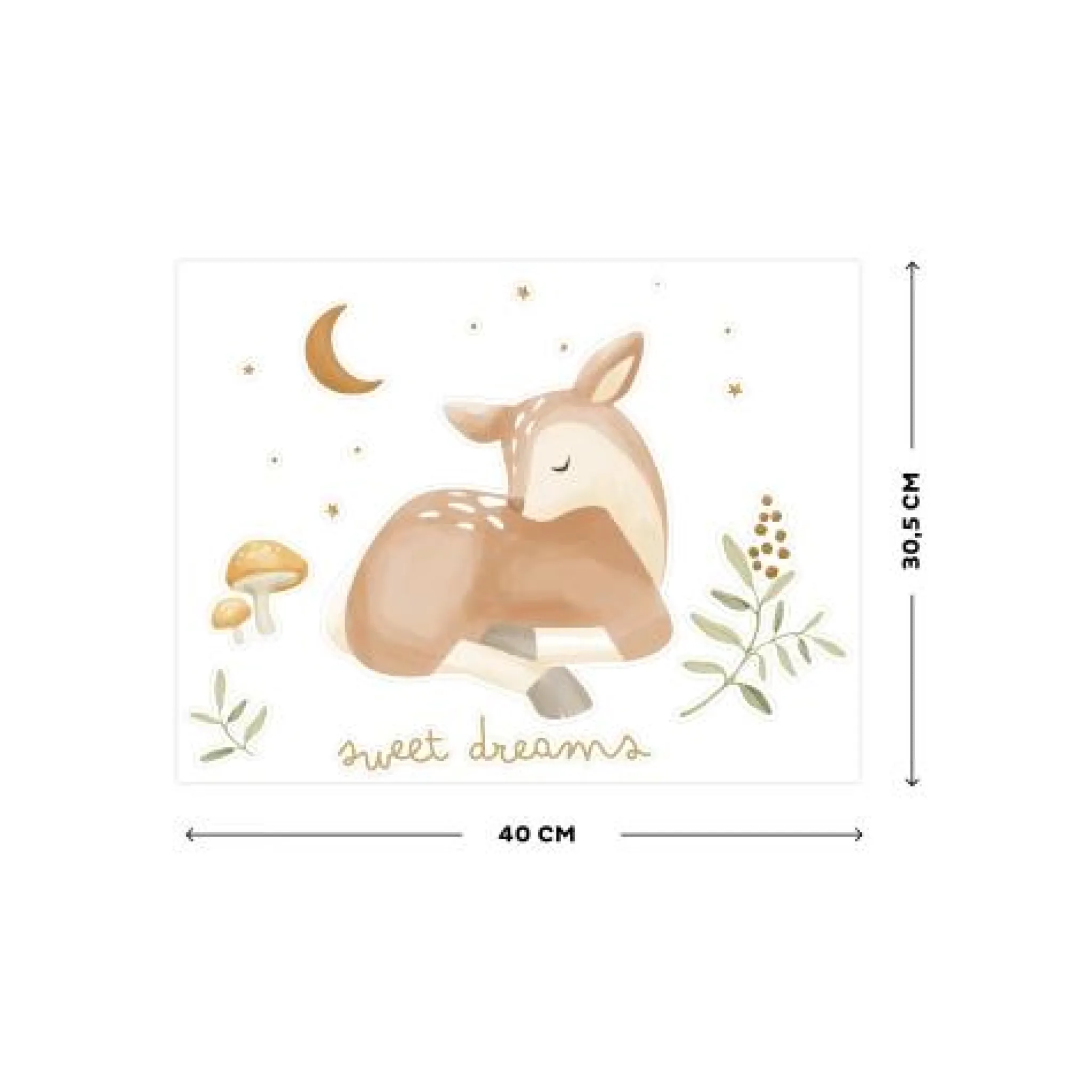 Little Dutch Wall stickers - Multicolored - Fairy Garden Online