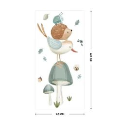 Little Dutch Wall stickers - Multicolored - Forest Friends Sale