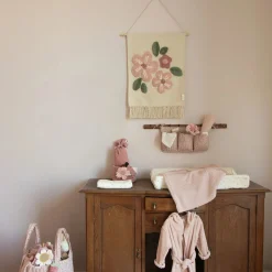 Little Dutch Wall tapestry flower - White - Fairy Garden Clearance