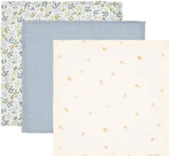 Little Dutch Washcloth set - Blue - Forest Friends New