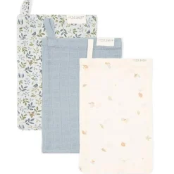 Little Dutch Washcloth set - Blue - Forest Friends Outlet