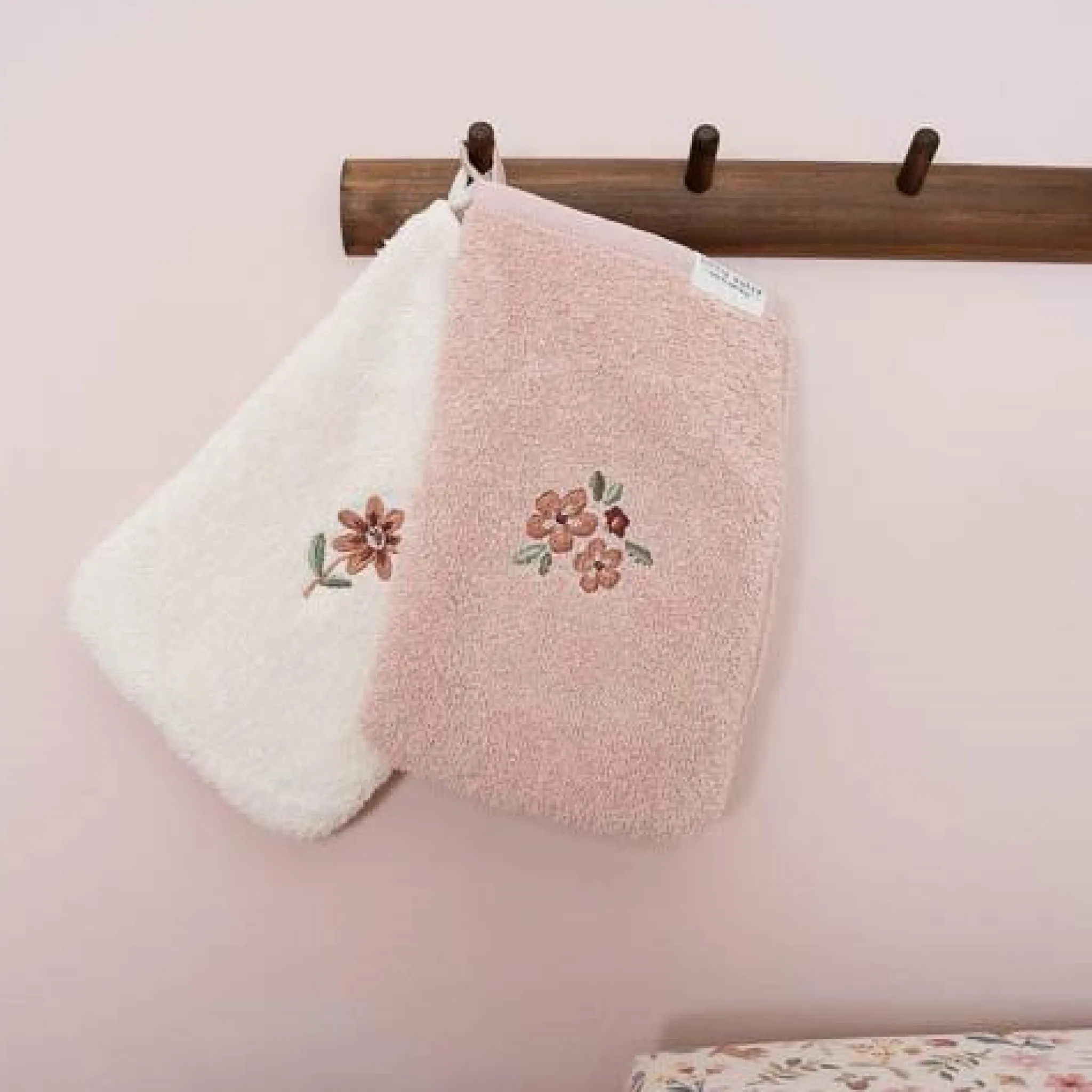 Little Dutch Washcloth set - Pink - Fairy Garden Best