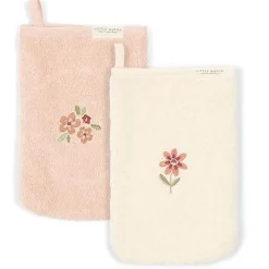 Little Dutch Washcloth set - Pink - Fairy Garden Best