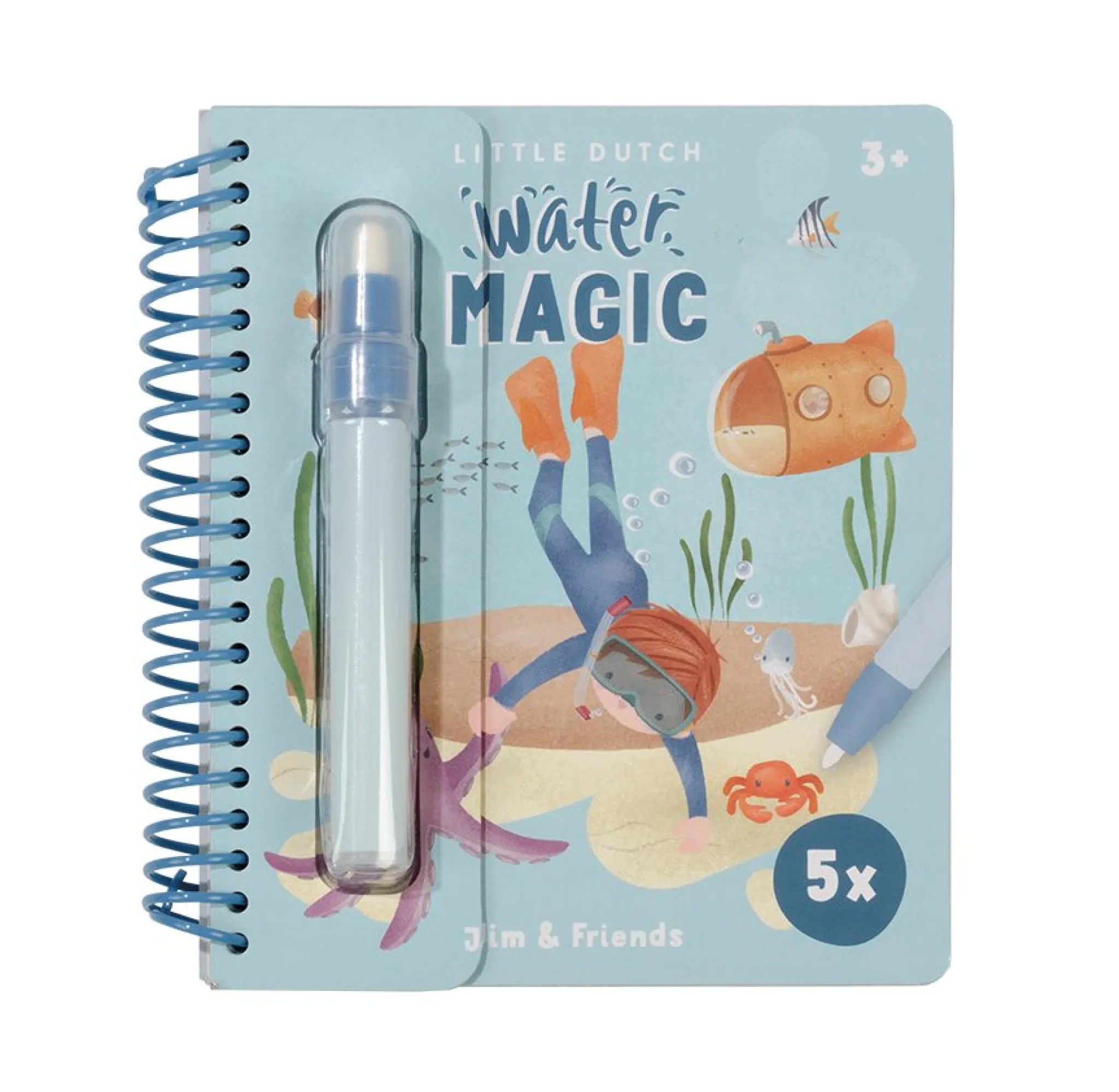 Little Dutch Watercolor Book Jim & Friends Best