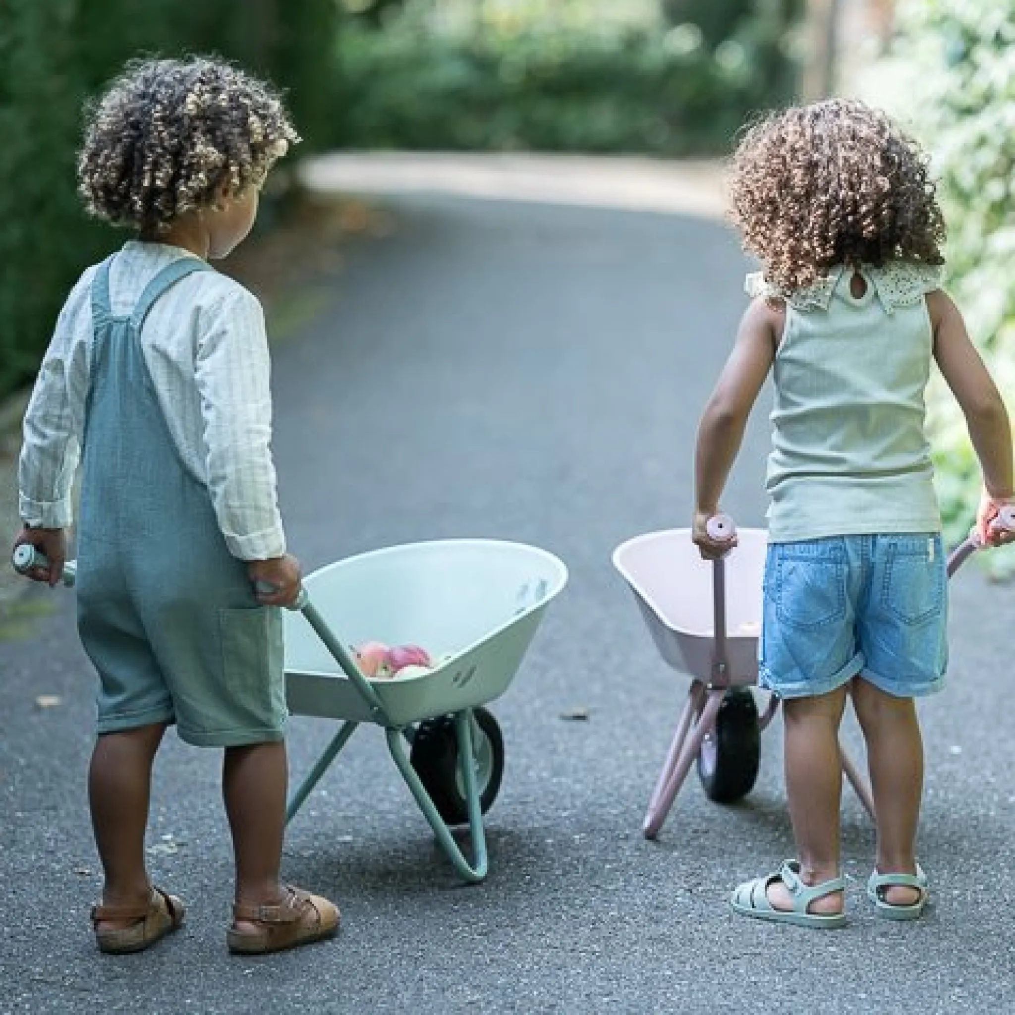 Little Dutch Wheelbarrow - Green - Forest Friends Clearance
