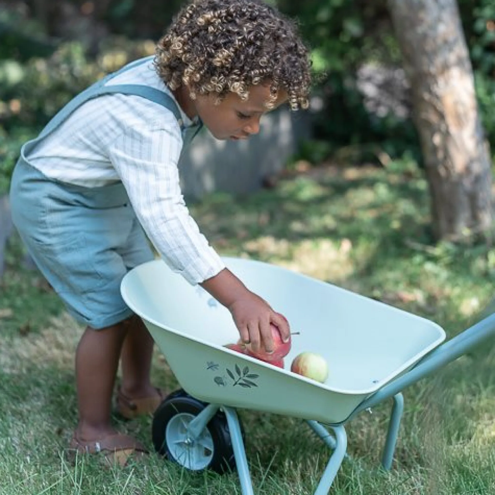 Little Dutch Wheelbarrow - Green - Forest Friends Clearance