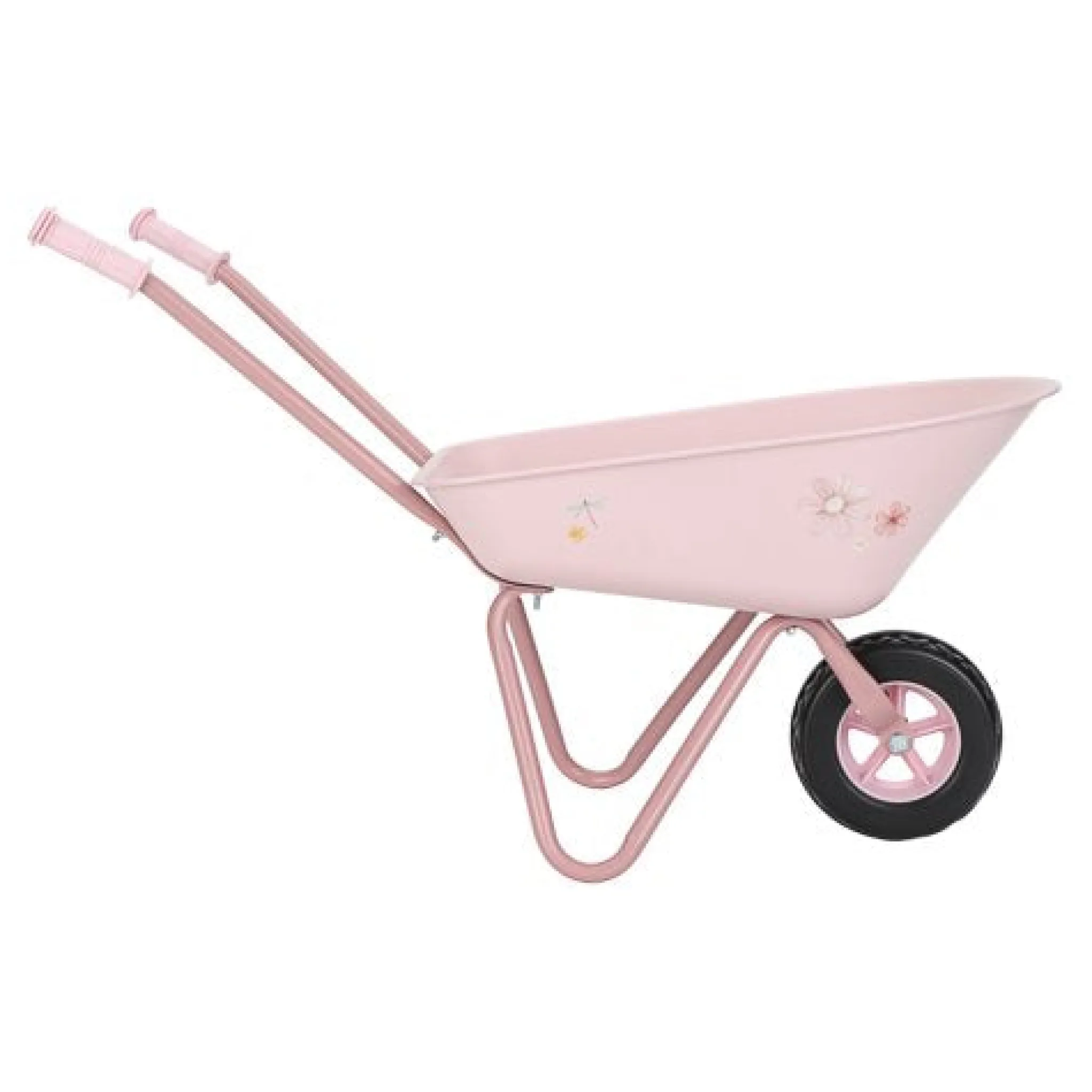 Little Dutch Wheelbarrow - Pink - Fairy Garden New