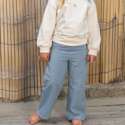 Little Dutch Wide pants - Blue Sale