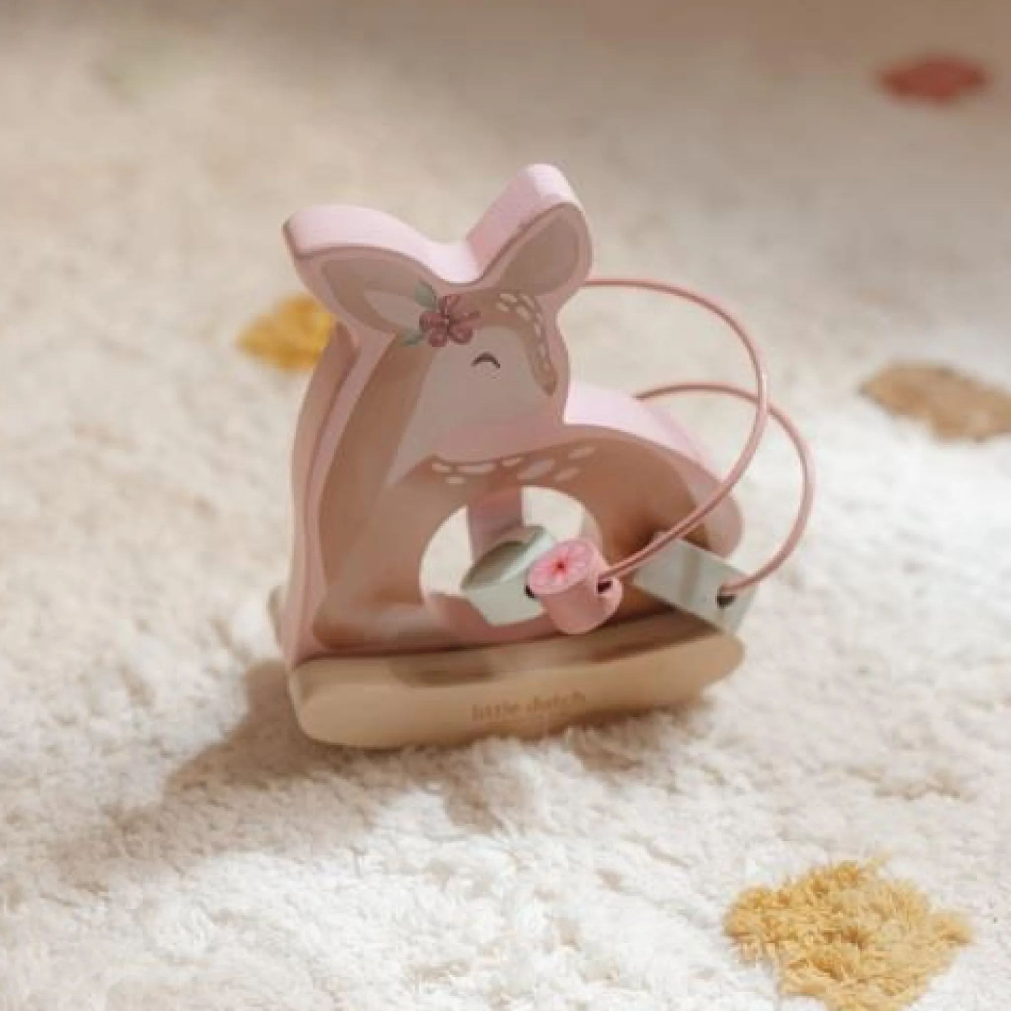 Little Dutch Wobble animal deer - Pink - Fairy Garden Sale