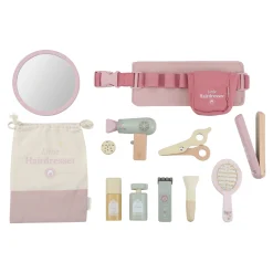Little Dutch Wooden barber set – Pink – Essentials Clearance