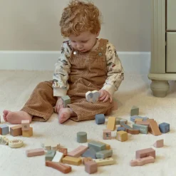 Little Dutch Wooden Building Blocks - Green Clearance