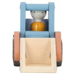 Little Dutch Wooden bulldozer – Blue – Essentials Discount