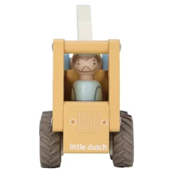 Little Dutch Wooden crane – Yellow – Essentials