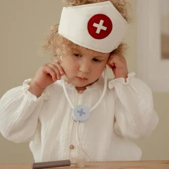 Little Dutch Wooden doctor's set - Green - Essentials Outlet