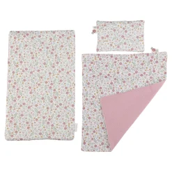 Little Dutch Wooden doll bed - Pink - Essentials Clearance