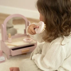Little Dutch Wooden dressing table - Pink - Essentials Outlet